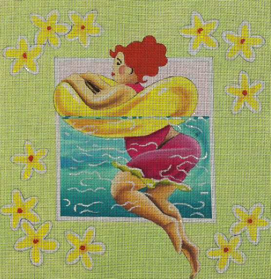 Redhead w/ Yellow Float (TS)