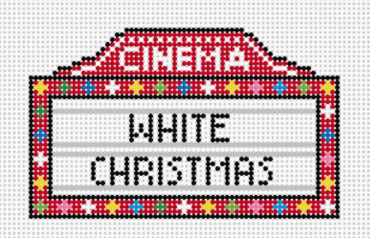 White Christmas Marquee