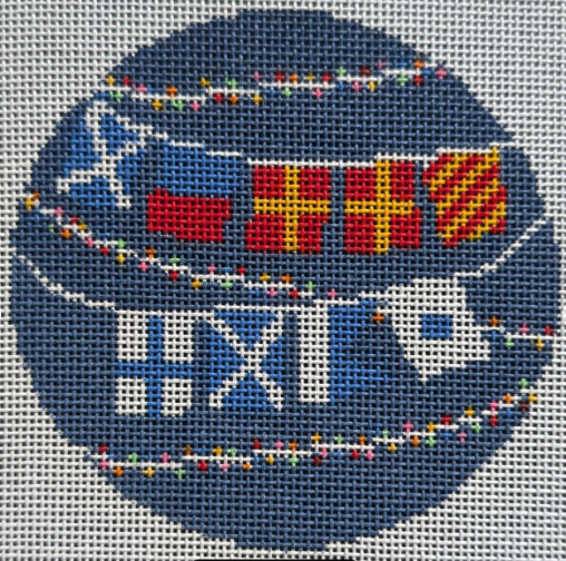 Merry Christmas Nautical Flags