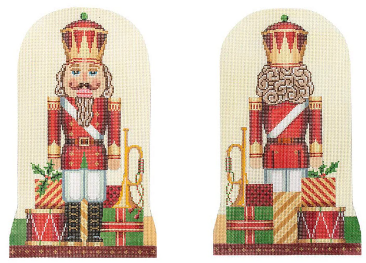 Red Double Sided Nutcracker Standup