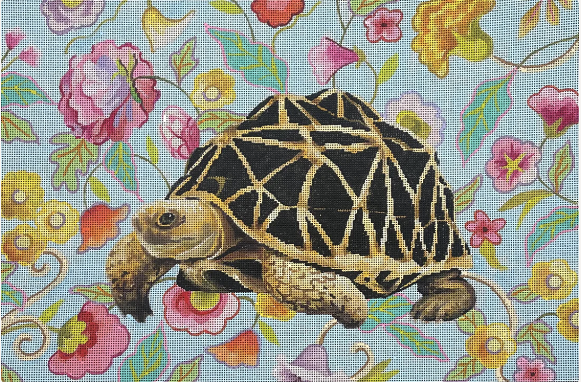 Turtle on Floral