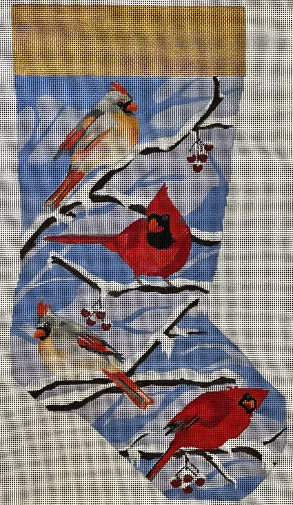Cardinal Stocking