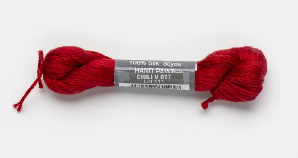 Pepper Pot Variegated Silk |  PPV-017 Chili