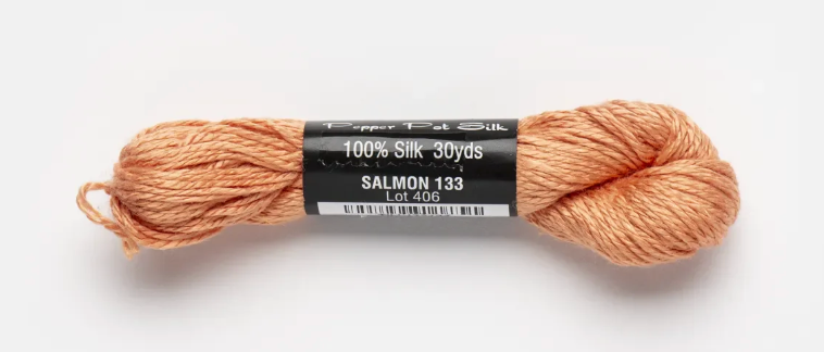Pepper Pot Silk | PP-133 Salmon