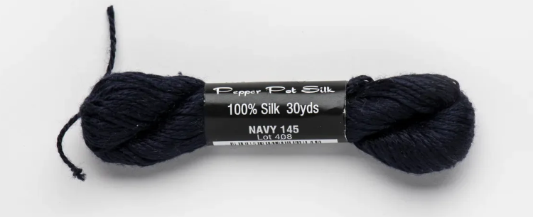 Pepper Pot Silk | PP-145 Navy