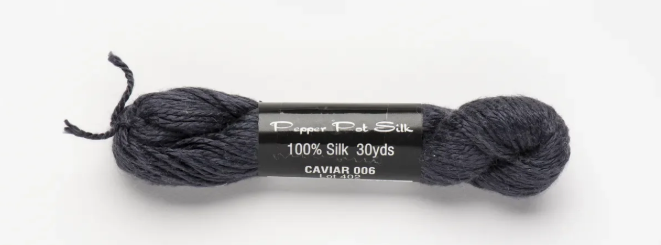 Pepper Pot Silk | PP-006 Caviar