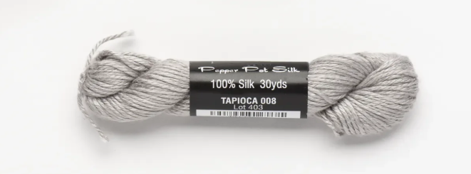 Pepper Pot Silk | PP-008 Tapioca