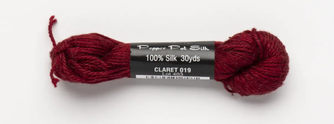 Pepper Pot Silk | PP-019 Claret