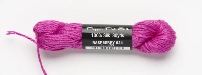 Pepper Pot Silk | PP-024 Raspberry