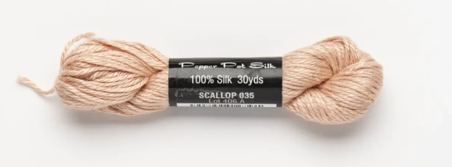 Pepper Pot Silk | PP-035 Scallop