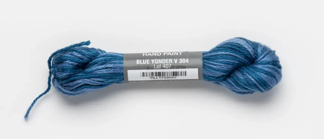 Pepper Pot Variegated Silk |  PPV-304 Blue Yonder