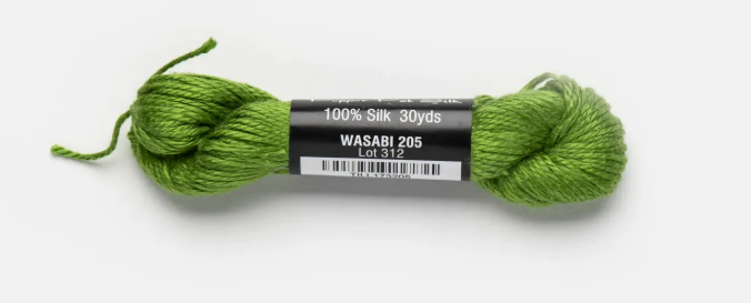 Pepper Pot Silk | PP-205 Wasabi
