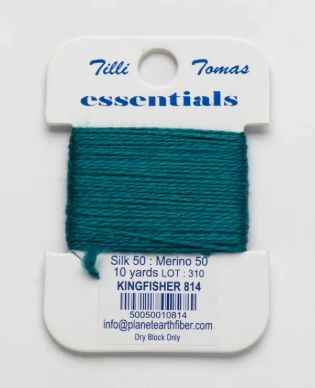 Essentials 10 Yd Card | E-814 Kingfisher