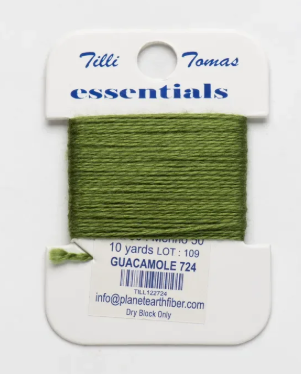 Essentials 10 Yd Card | E-724 Guacamole