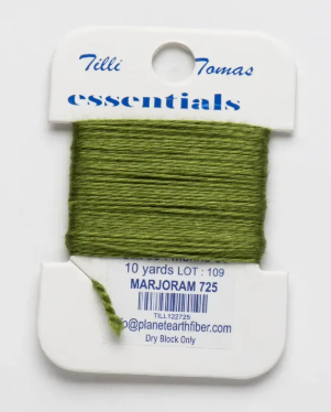 Essentials 10 Yd Card | E-725 Marjoram