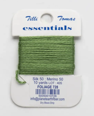 Essentials 10 Yd Card | E-728 Foliage