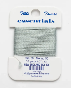 Essentials 10 Yd Card | E-805 New England Sky