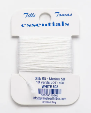 Essentials 10 Yd Card | E-502 White