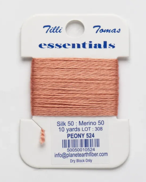 Essentials 10 Yd Card | E-524 Peony