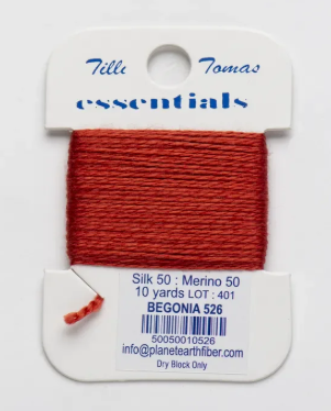 Essentials 10 Yd Card | E-526 Begonia