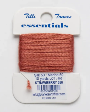 Essentials 10 Yd Card | E-550 Strawberry