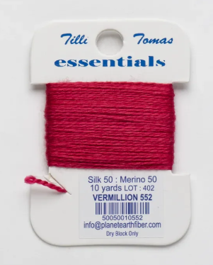 Essentials 10 Yd Card | E-552 Vermillion