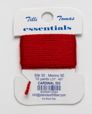 Essentials 10 Yd Card | E-553 Cardinal