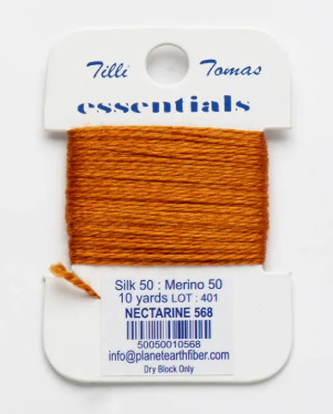 Essentials 10 Yd Card | E-568 Nectarine