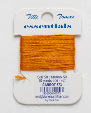 Essentials 10 Yd Card | E-573 Carrot