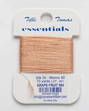 Essentials 10 Yd Card | E-584 Grapefruit