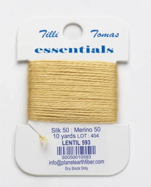 Essentials 10 Yd Card | E-593 Lentil