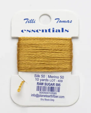 Essentials 10 Yd Card | E-595 Raw Sugar