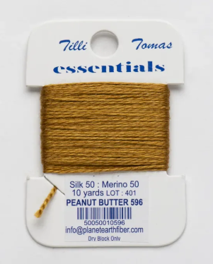 Essentials 10 Yd Card | E-596 Peanut Butter