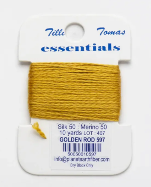 Essentials 10 Yd Card | E-597 Goldenrod