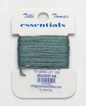 Essentials 10 Yd Card | E-688 Sea Crest