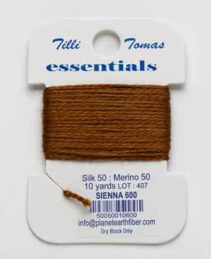 Essentials 10 Yd Card | E-600 Sienna
