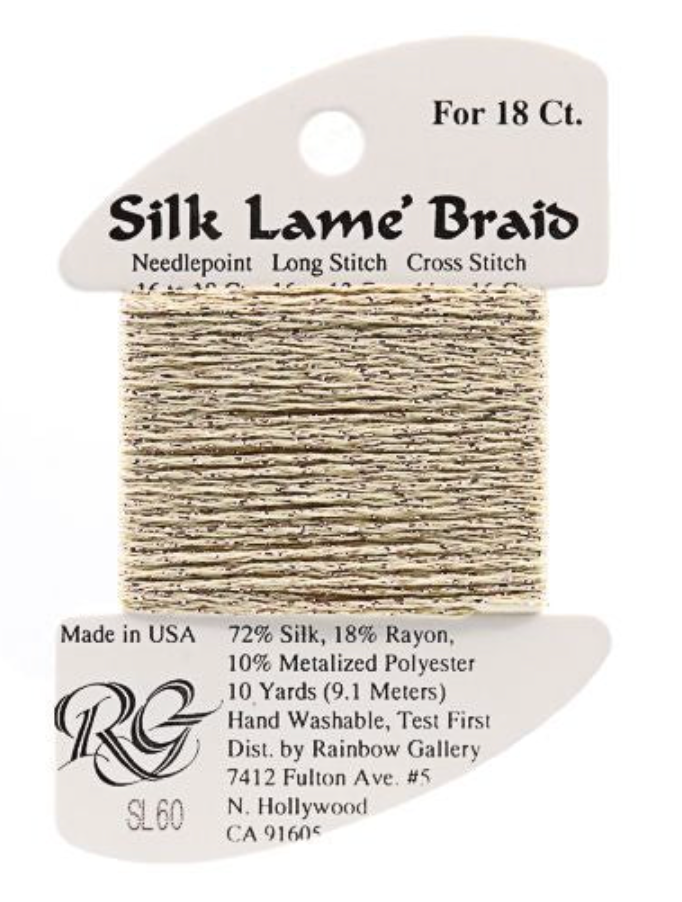 Silk Lame´ Braid 18 | SL060 Camel