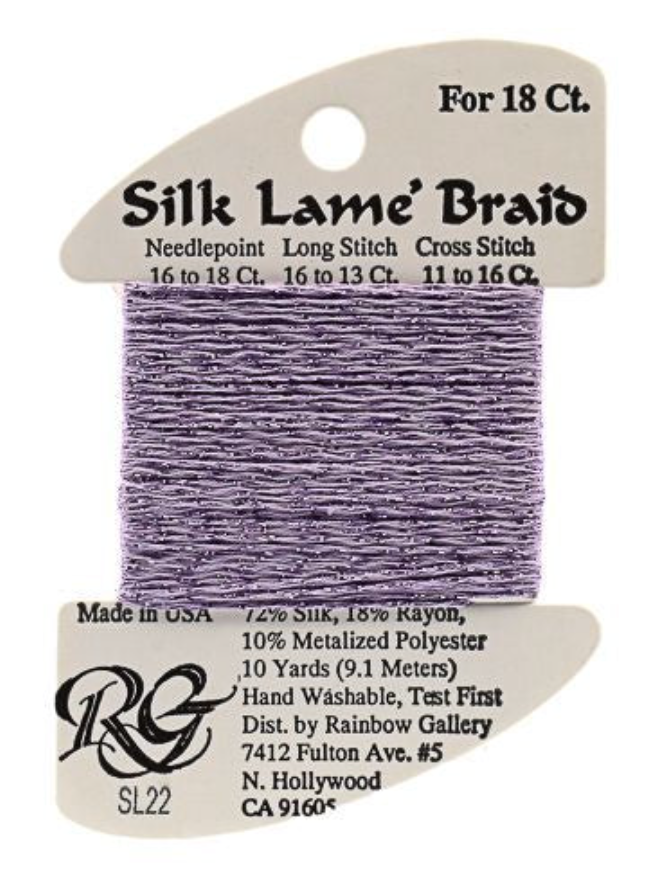 Silk Lame´ Braid 18 | SL022 Lavender