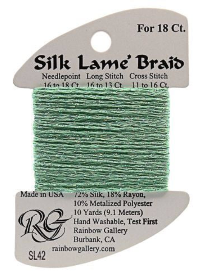 Silk Lame´ Braid 18 | SL042 Mint