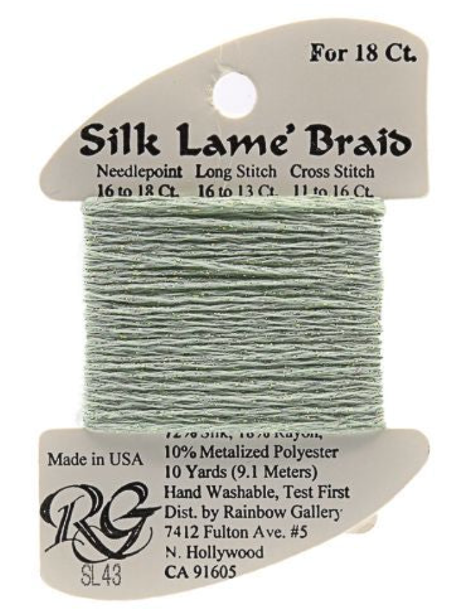 Silk Lame´ Braid 18 | SL043 Lite Mint