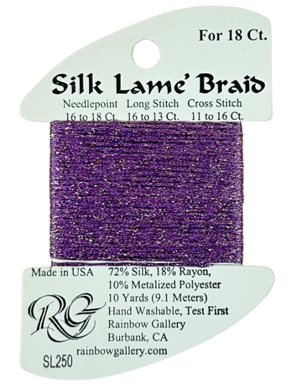 Silk Lame´ Braid 18 | SL250 Heather Glen