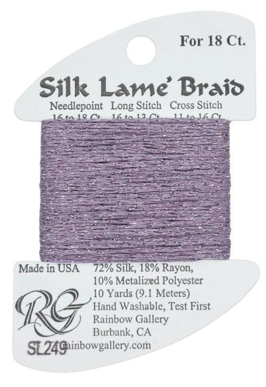 Silk Lame´ Braid 18 | SL249 Pale Mauve