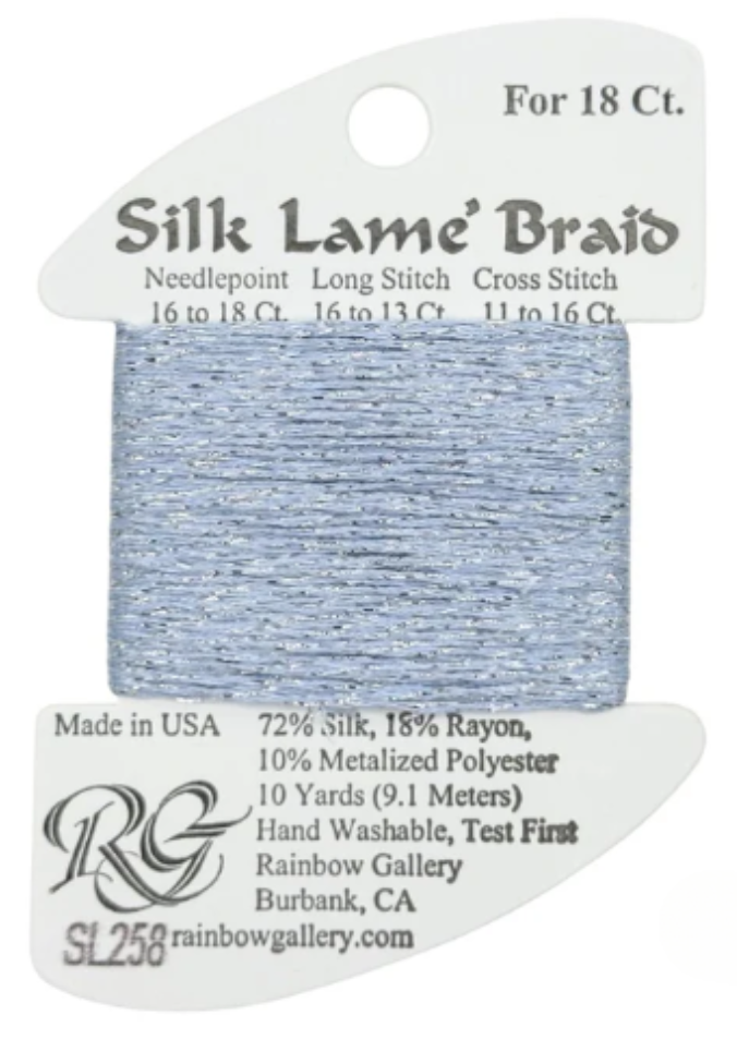 Silk Lame´ Braid 18 | SL258 Gentle Gray