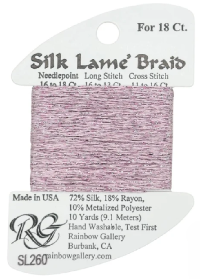 Silk Lame´ Braid 18 | SL260 Pink Blush