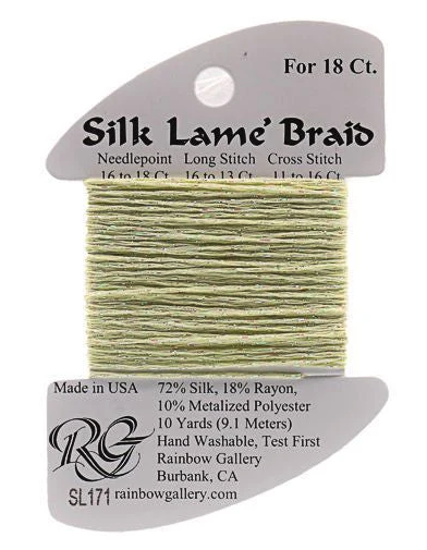 Silk Lame´ Braid 18 | SL171 Mellow Yellow
