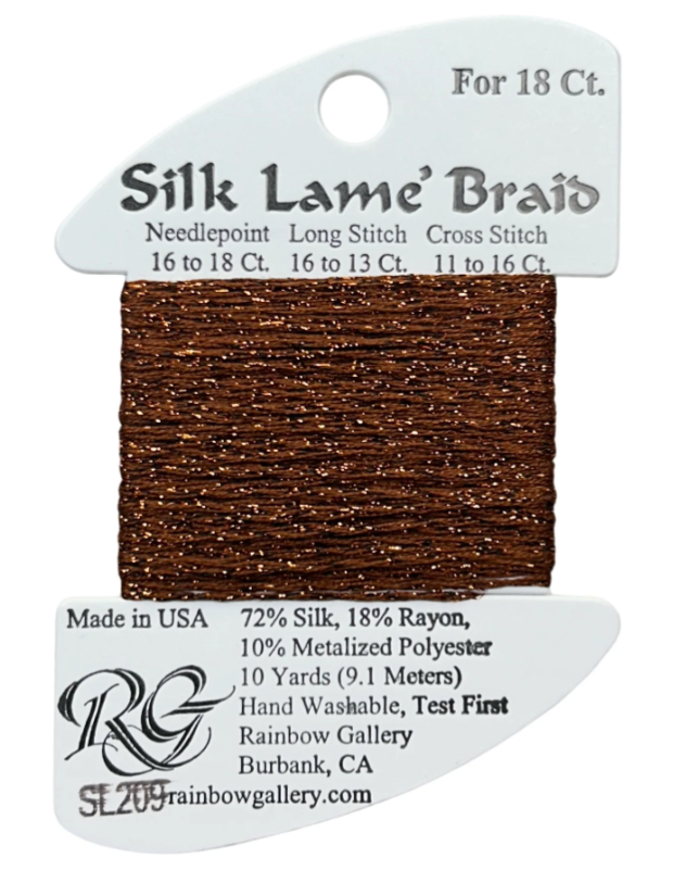 Silk Lame´ Braid 18 | SL209 Ginger Bread
