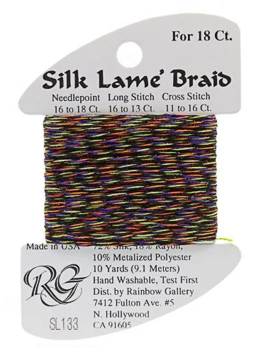 Silk Lame´ Braid 18 | SL133 Halloween