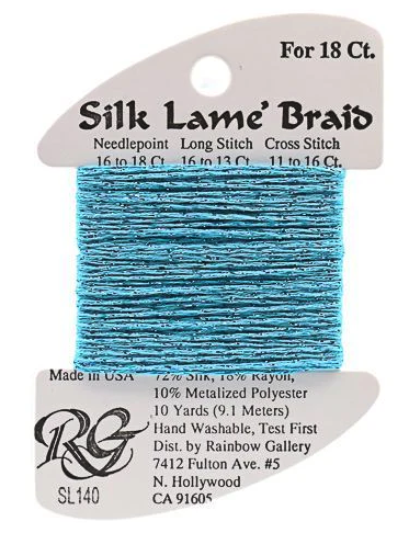 Silk Lame´ Braid 18 | SL140 Jamaican