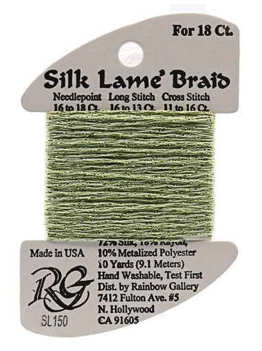 Silk Lame´ Braid 18 | SL150 Daiquiri