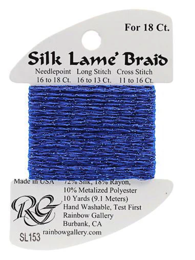 Silk Lame´ Braid 18 | SL153 Classic Blue